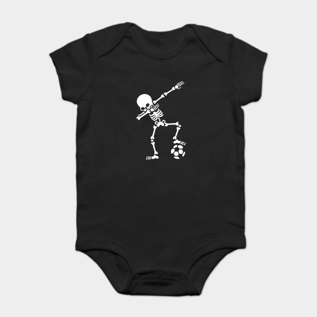 Dab dabbing skeleton football (soccer)